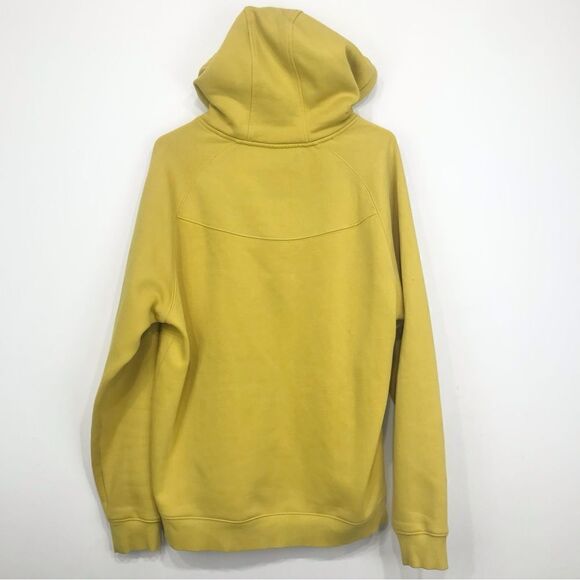 Alphalete Yellow Black Hooded Pullover Sweatshirt - Picture 9 of 13